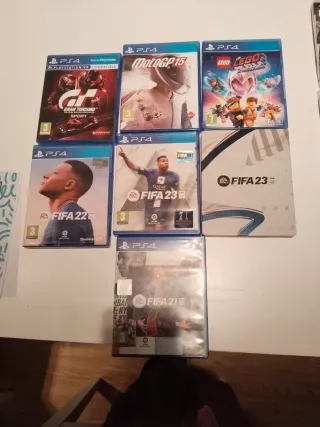 Lote Juegos PS4 y PS3