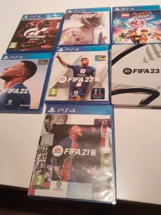 Lote Juegos PS4 y PS3