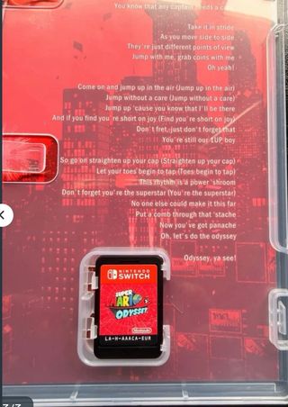 Super Mario Odyssey Nintendo Switch