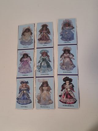 4 Bambole Ceramica Collezionismo