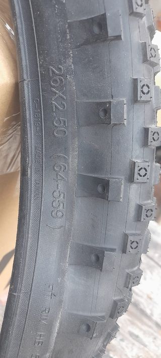 Neumáticos Traseros llanta 26 Trial Monty ProRace