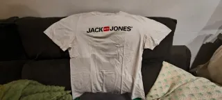 Camiseta Jack & Jones Blanca Talla XXL