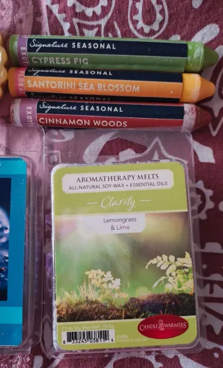 Set cera profumata da sciogliere vari marchi