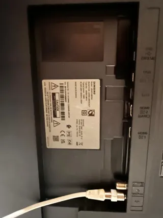 Samsung 65” Crystal UHD 4K Smart TV