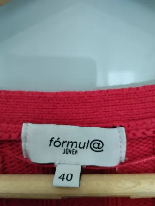 Jersey Formula Joven Rojo Talla M