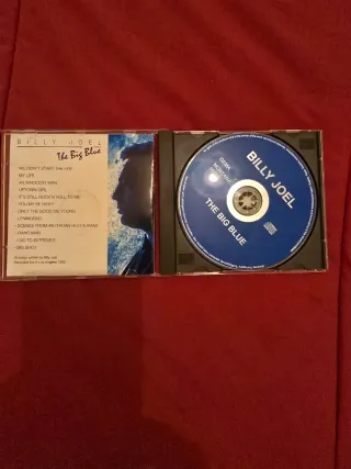 CD Billy Joel The Big Blue concierto en vivo