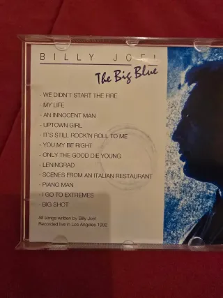 CD Billy Joel The Big Blue concierto en vivo