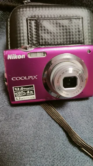 Cámara Nikon Coolpix S3000 Rosa
