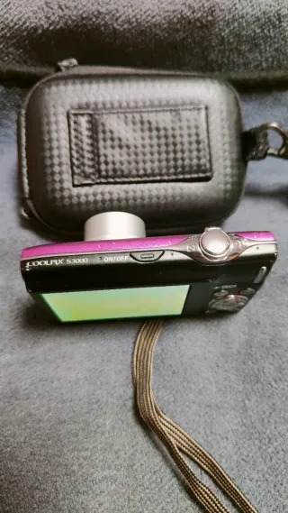 Cámara Nikon Coolpix S3000 Rosa