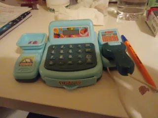 Caja Registradora Juguete con Balanza y Escáner