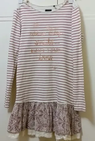 LOTE 7 vestidos niña 8/9 años + sudadera