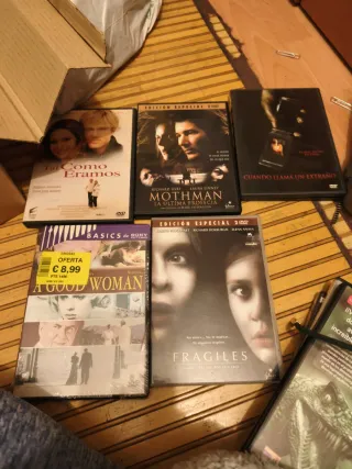 Lote 4 Películas DVD: Tal Como Eramos, Mothman, Fr