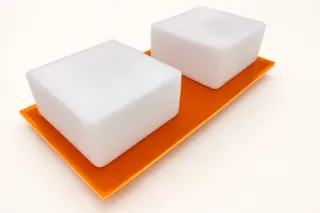 (2 unidade) par Candeeiro de parede laranja e bran