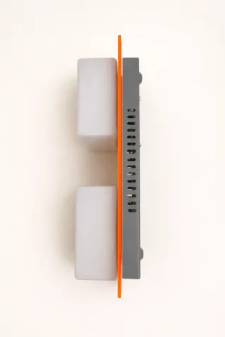 (2 unidade) par Candeeiro de parede laranja e bran