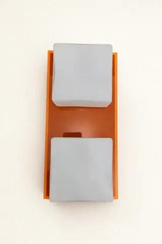 (2 unidade) par Candeeiro de parede laranja e bran