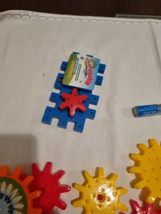 Juego de construcción de engranajes