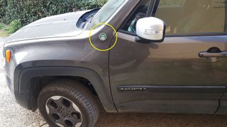 JEEP TRAIL RATED 4x4 Stemma Emblema Adesivo