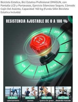 Bicicleta Estática Profesional DMAS