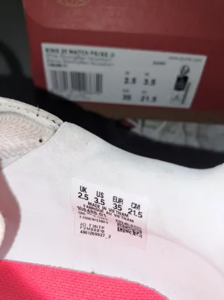 Botas de niño talla 35 Puma King Match FG/AG Niño