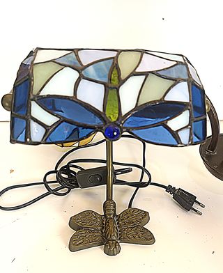 Juego 3 Lámparas Tiffany Art Nouveau