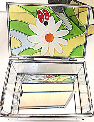 Juego 3 Lámparas Tiffany Art Nouveau