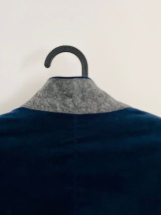 Americana Zara Talla S Azul/Gris