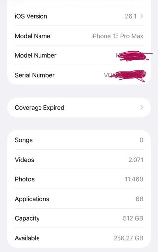 iPhone 13 Pro Max 512GB Blu Notte (Platino)