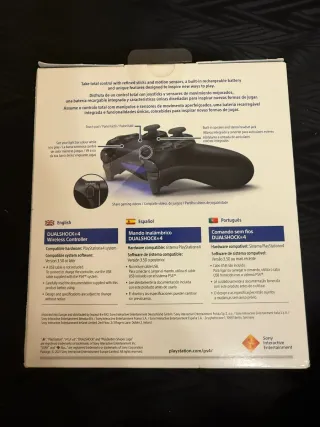 Mando DualShock 4 Inalámbrico PS4 Jet Black