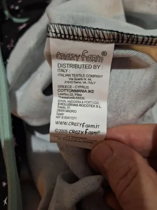 Camisón Estrellas Luna Negro Rosa Manga Larga