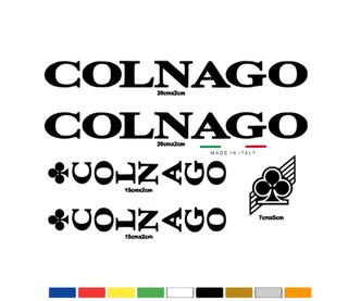 Adesivi Colnago Made in Italy