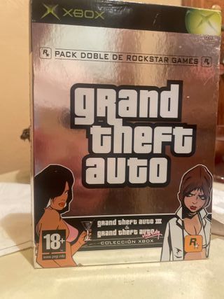 Pack Doble GTA III y Vice City Xbox