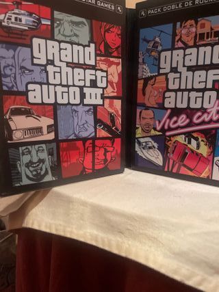 Pack Doble GTA III y Vice City Xbox