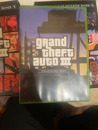 Pack Doble GTA III y Vice City Xbox