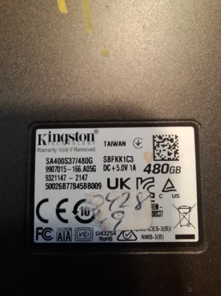 SSD Kingston 480GB