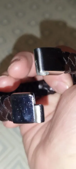 Pulsera Piel Trenzada Hombre