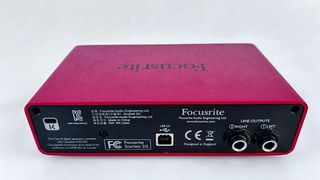 Focusrite Scarlett 2i2 1ª Gen Interfaccia Audio USB