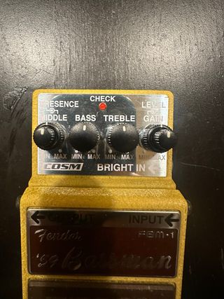 Pedale Boss FBM-1 Fender '59 Bassman