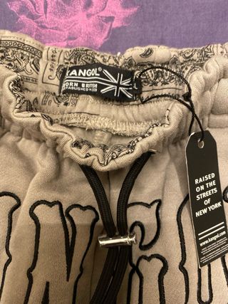 Pantalón chándal gris / beig  Kangol