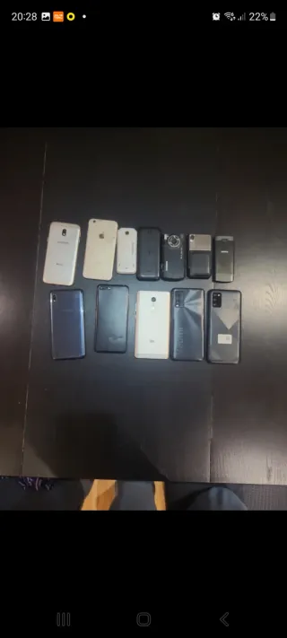 Conjunto 12 Telemóveis Variados