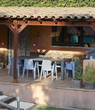 GARBAR Play Set 4 Silla con Brazos Exterior