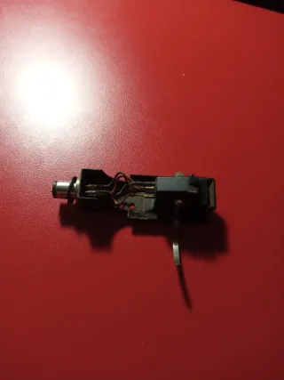 Supporto per ago per giradischi Nero/Argento