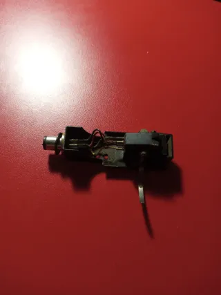 Supporto per ago per giradischi Nero/Argento