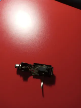 Supporto per ago per giradischi Nero/Argento