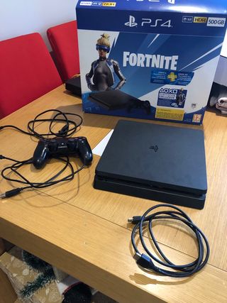 PS4 Slim 500GB Fortnite Edición + Mando