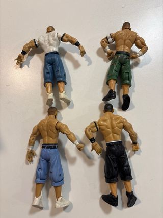 Lote 4 Figuras John Cena Jakks Pacific WWE