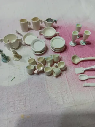 Vajilla Playmobil Serie color