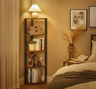 Estantería Esquina 5 Niveles Industrial 129cm VASAGLE LLS801B01