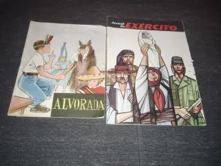 Coleção Revistas Vintage Alvorada e Exército