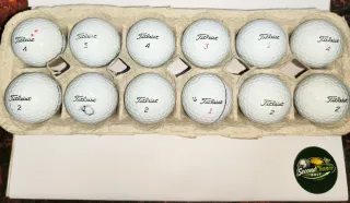 Lote 12 Pelotas Titleist Pro V1 / Pro V1x