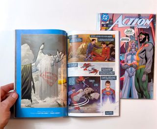 Lote: DC All In Superman Action Comics 1 y 2